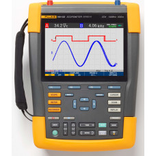 Fluke 190-202-III-S - Ручний осцилограф, 200 МГц, 2 ізол. кан., сумка, кабель, ПЗ