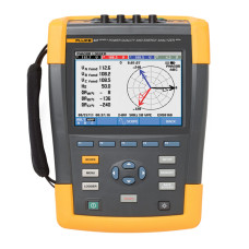 Fluke 437-II - Аналізатор якості електроенергії, 3-х фазний, з вимірювальними проводами